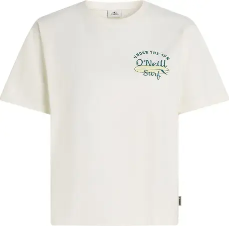 Garantierte Lieferung Oneill BOXY BACK PRINT T-Shirt snow white Warehouse One