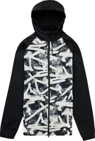 Burton CROWN WEATHERPROOF Zip Hoodie city streets/true black Warehouse One Sichere Zahlung