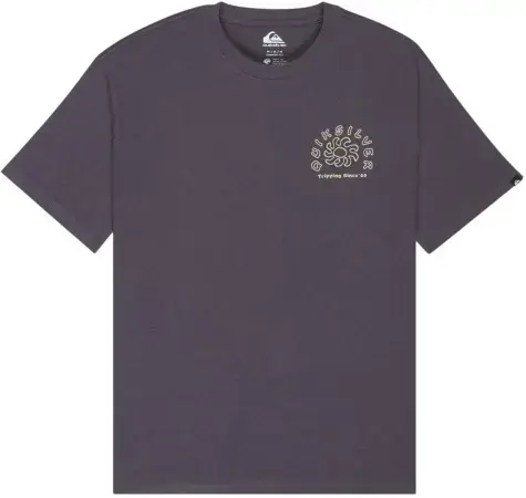 Quiksilver CURVE PALM T-Shirt iron gate Warehouse One Knallerangebot