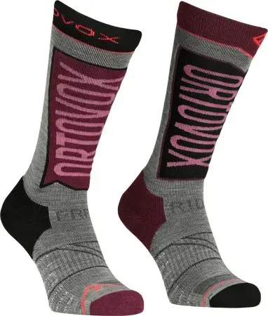 Neuheit Ortovox FREERIDE LONG WOMEN Socken mountain rose Warehouse One