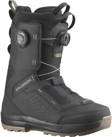 Salomon ECHO DUAL BOA Boot black/black/deep lichen green Warehouse One Sofort Bestellen