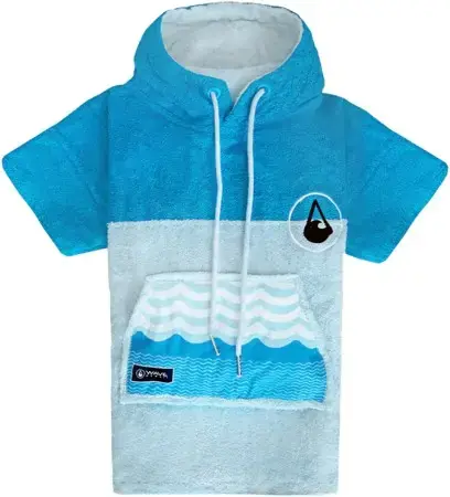 Neu Wave hawaii COTTON VELOURS MINI Poncho Warehouse One