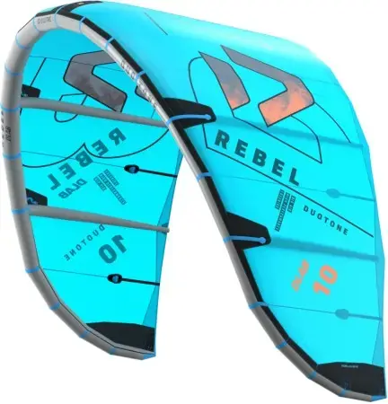 Duotone REBEL D/LAB Kite turquoise/grey Warehouse One Heißes Angebot