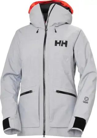 Abverkauf Helly hansen POWDERQUEEN 3.0 WOMEN Jacke grey melange Warehouse One