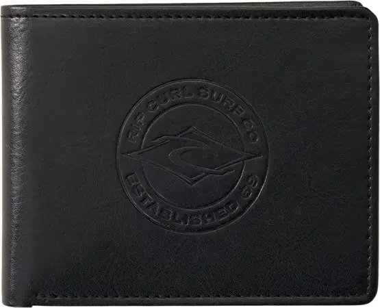 Garantierte Lieferung Rip curl STAPLUER PU ALL DAY Geldbörse black Warehouse One