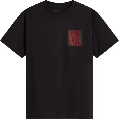 Neu Vans STRETCH STAK CRACKLE T-Shirt black Warehouse One