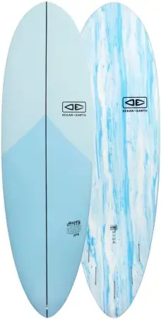 Ocean earth HAPPY HOUR EPOXY SOFT Surfboard skyblue Warehouse One Nur Heute