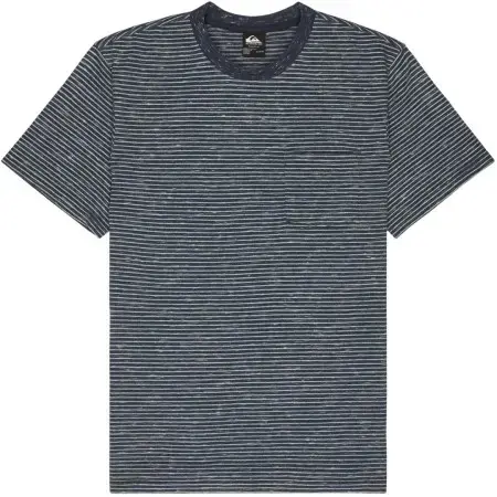 Echt Quiksilver LOPAZ STRIPED POCKET T-Shirt dark navy lopaz stripes Warehouse One