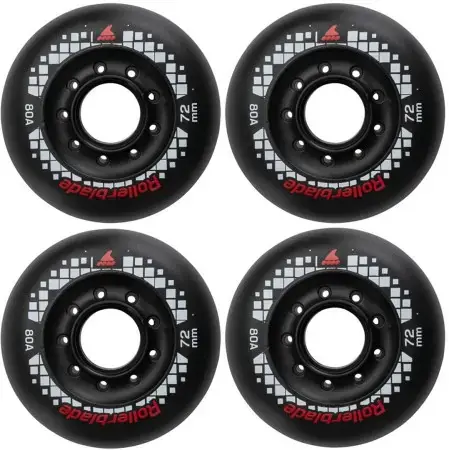 Schneller Versand Rollerblade APEX 4er Pack Rollenset black Warehouse One