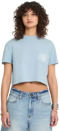 Volcom POCKET DIAL T-Shirt cali blue Warehouse One Heißes Angebot