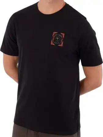 Hurley PRINTING PRESS SAVAGE T-Shirt black Warehouse One Sale