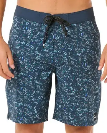 Rip curl MIRAGE FLORAL REEF 19 Boardshort washed navy Warehouse One Preisknaller