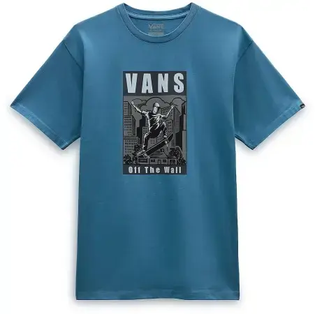 Vans OLL TOWN T-Shirt bluestone Warehouse One Highlight