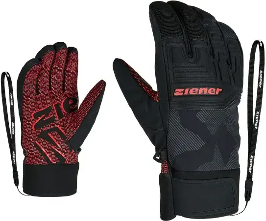 Ziener GARIM-Z AS Handschuh gray ink camo Warehouse One Preis Gesenkt