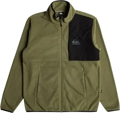 Quiksilver SPECIAL SESSION Zip Fleece four leaf clover Warehouse One Geprüft
