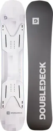 Zertifiziert Doubledeck CARVING D Snowboard white Warehouse One
