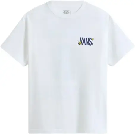 Günstig Vans CHAOS T-Shirt white Warehouse One