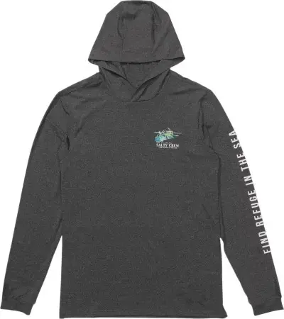 Sonderangebot Salty crew SURFACE HOOD Lycra charcoal heather Warehouse One