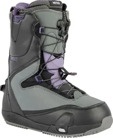 Nitro CAVE TLS STEP ON Boot black/charcoal Warehouse One Preisreduziert