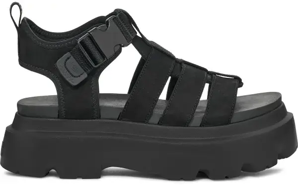 Ugg CORA Sandale black Warehouse One Garantierte Lieferung