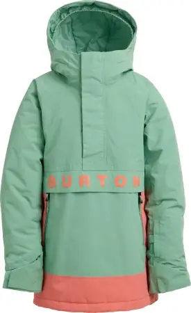 Burton KIDS FROSTNER ANORAK Jacke soft sage/peach echo Warehouse One Billig