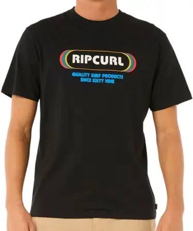Geprüft Rip curl SURF REVIVAL YO MUMMA T-Shirt black Warehouse One