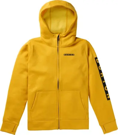 Burton KIDS OAK Zip Hoodie goldenrod heather Warehouse One Echt
