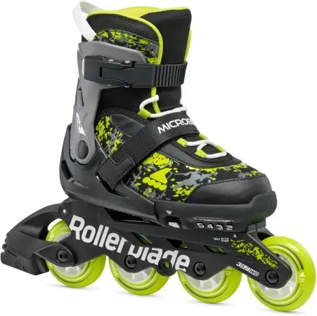 Finale Aktion Rollerblade MICROBLADE SL Inline Skate black/lime Warehouse One