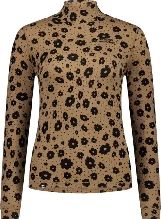 Mons royale CASCADE MERINO MOCK NECK WOMEN Longsleeve aoraki lily toffee Warehouse One Geprüft