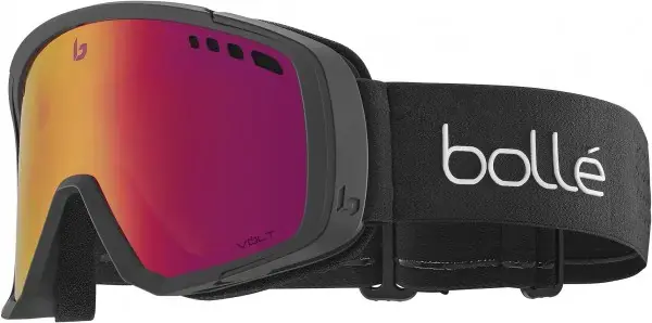 Bolle MAMMOTH Schneebrille black matte/volt ruby Warehouse One Versand Am Gleichen Tag