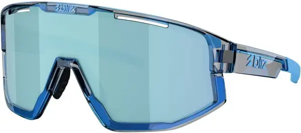 Bliz FUSION Sonnenbrille transparent blue/blue Warehouse One Geprüft