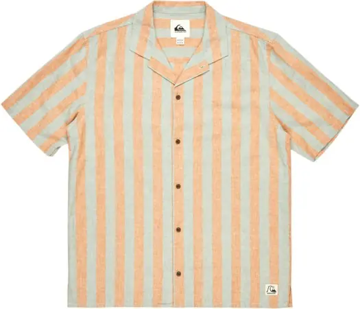Letzte Chance Quiksilver SUNSET SONG Hemd bran kentin stripes Warehouse One
