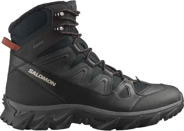 Salomon OUTSNOW GTX Schuh black/asphalt/burnt henna Warehouse One Billig