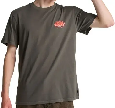 Billabong BURN OUT WAVE WASH T-Shirt pewter Warehouse One Top-Seller
