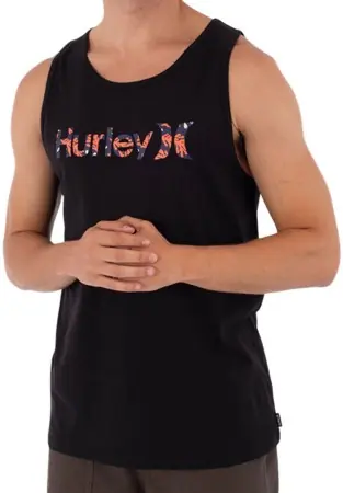 Ausverkauf Hurley PRINTING PRESS MONEY Tanktop black Warehouse One