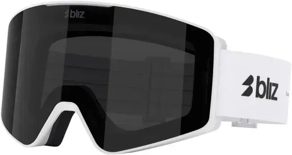 Zertifiziert Bliz G001 Schneebrille matte white/smoke Warehouse One