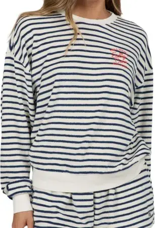 Zertifiziert Salty crew SCHOONER Sweater bright navy Warehouse One