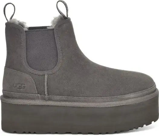 Ugg WOMEN NEUMEL PLATFORM CHELSEA Stiefel grey Warehouse One Mega-Angebot