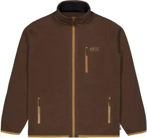 Preisknaller Picture DAUWY Zip Fleece chicory coffee Warehouse One