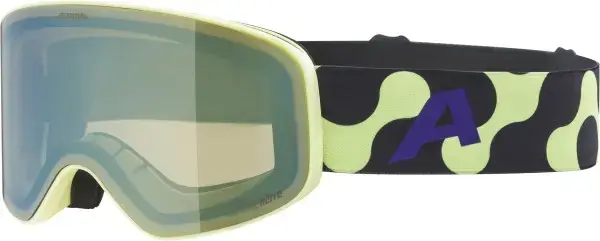 Alpina FERNIE Q-LITE Schneebrille sunny/lime matt/green mirror Warehouse One Online Kaufen