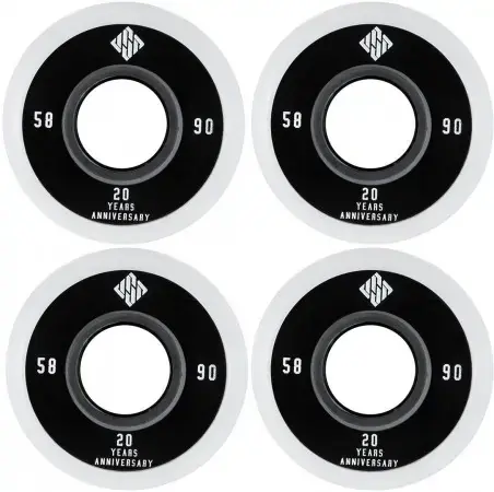 Usd TEAM 58mm/90a 4er Pack Rollenset Warehouse One Kracherpreis