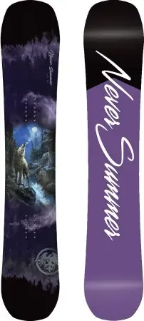 Never summer WOMEN PROTO T3 FR Snowboard Warehouse One Echt