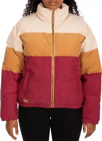 Iriedaily CORDY PUFFER Jacke dark red Warehouse One Sofort Bestellen