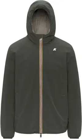 K-way JACK ST WARM REVERSIBLE Jacke green blackish/green oak Warehouse One Nur Für Kurze Zeit