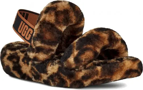 Sonderaktion Ugg OH YEAH PANTHER PRINT Hausschuh butterscotch Warehouse One