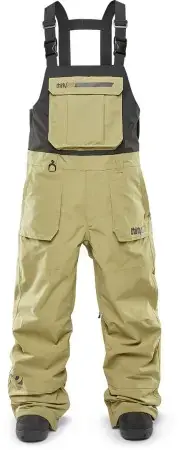 Thirtytwo BASEMENT BIB Hose khaki Warehouse One Highlight