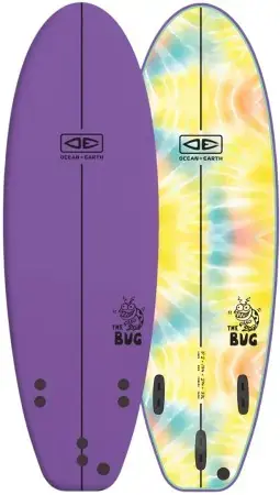 Direkt Vom Hersteller Ocean earth THE BUG Surfboard purple Warehouse One