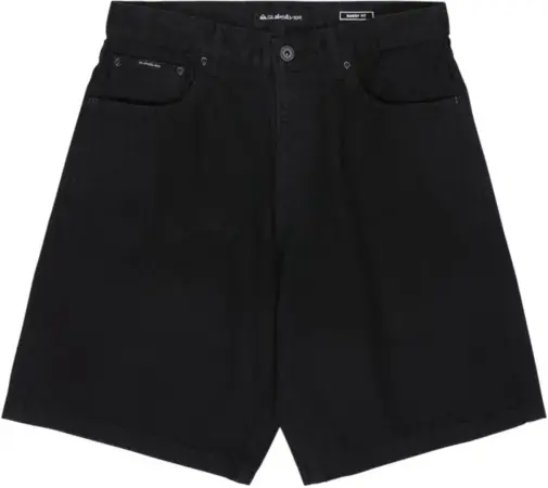 Letzte Chance Quiksilver QUIKSILVER BAGGY DENIM Walkshort black Warehouse One