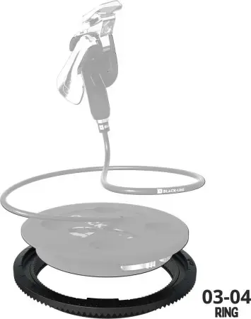 Black-line QUICKSETT RING 2.0 03-04 Anpassungsring Warehouse One Sonderangebot