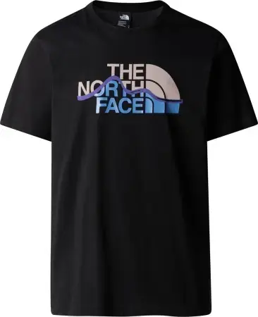 The north face MOUNTAIN LINE T-Shirt tnf black Warehouse One Super-Preis
